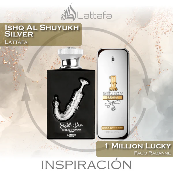 Lattafa Pride Ishq Al Shuyukh Silver Men 100ml EDP